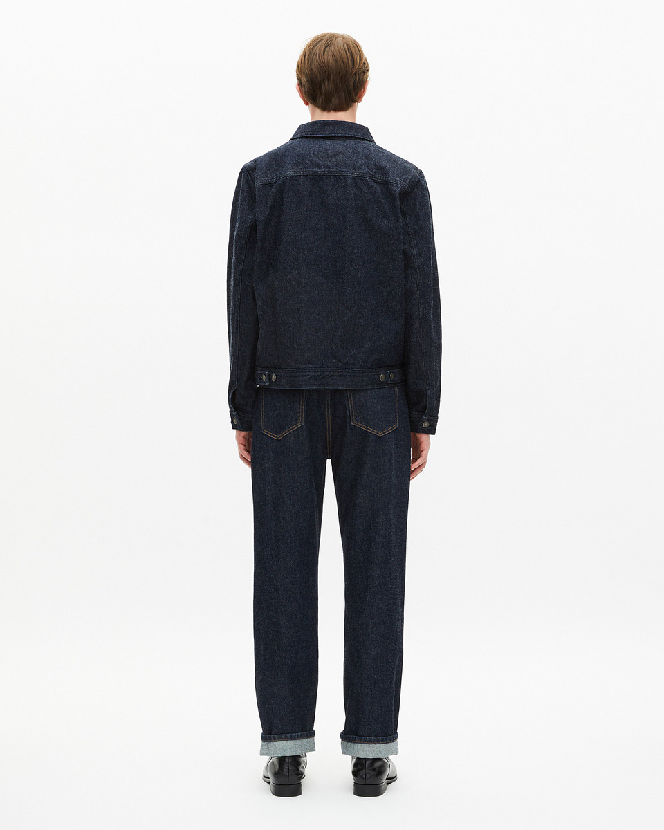 Dark blue denim jacket