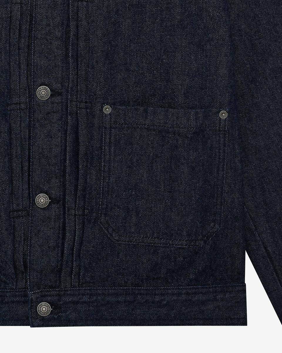 Dark blue denim jacket