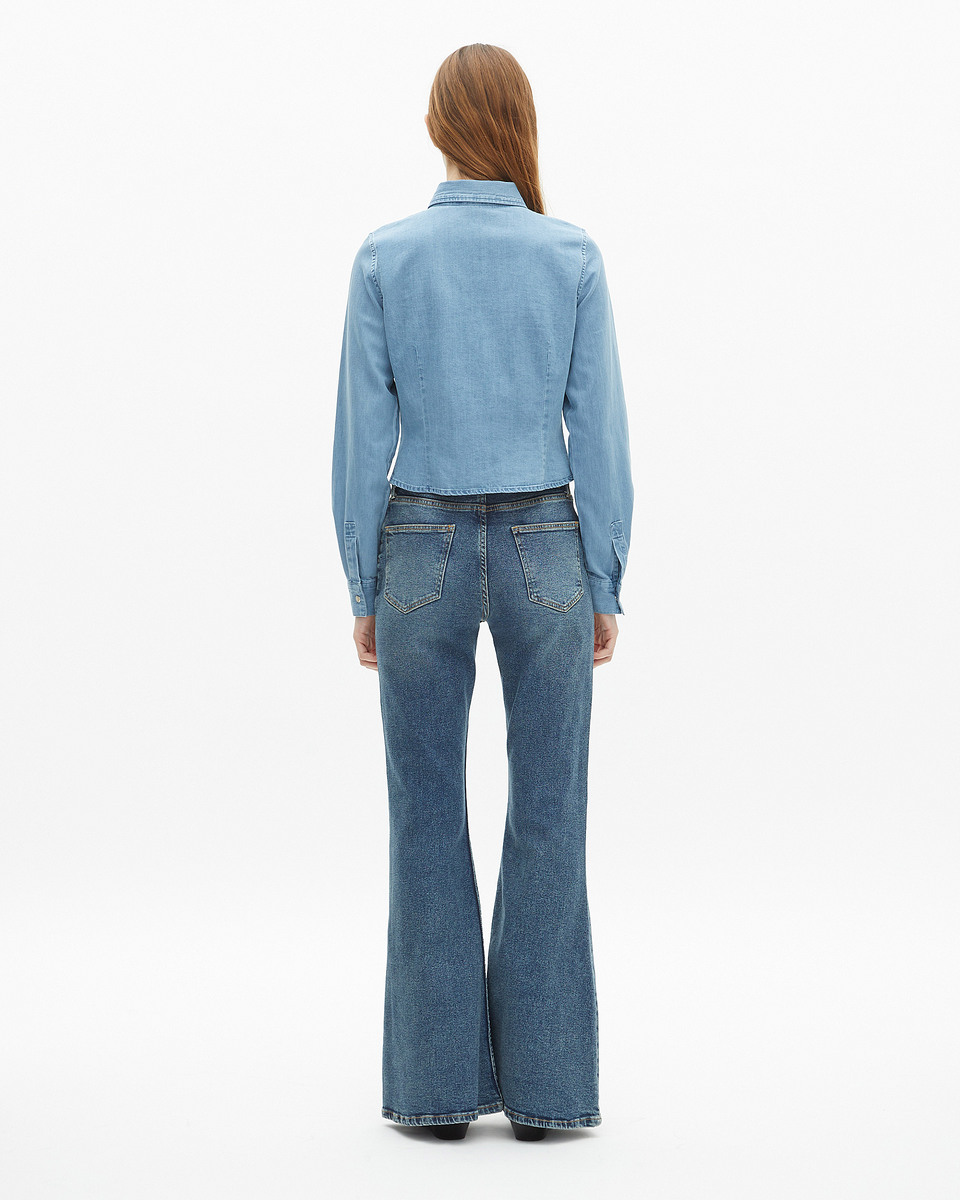 Denim shirt