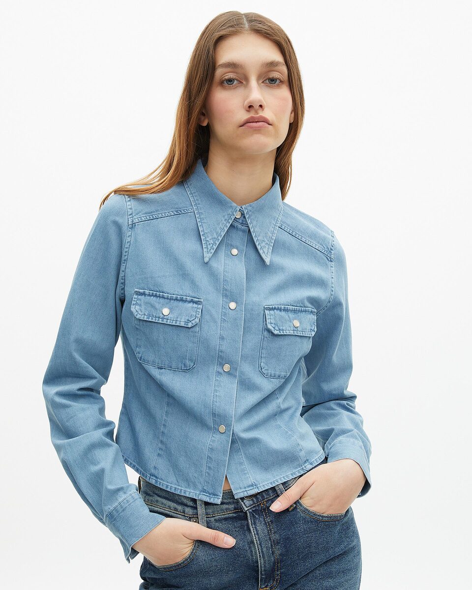 Denim shirt
