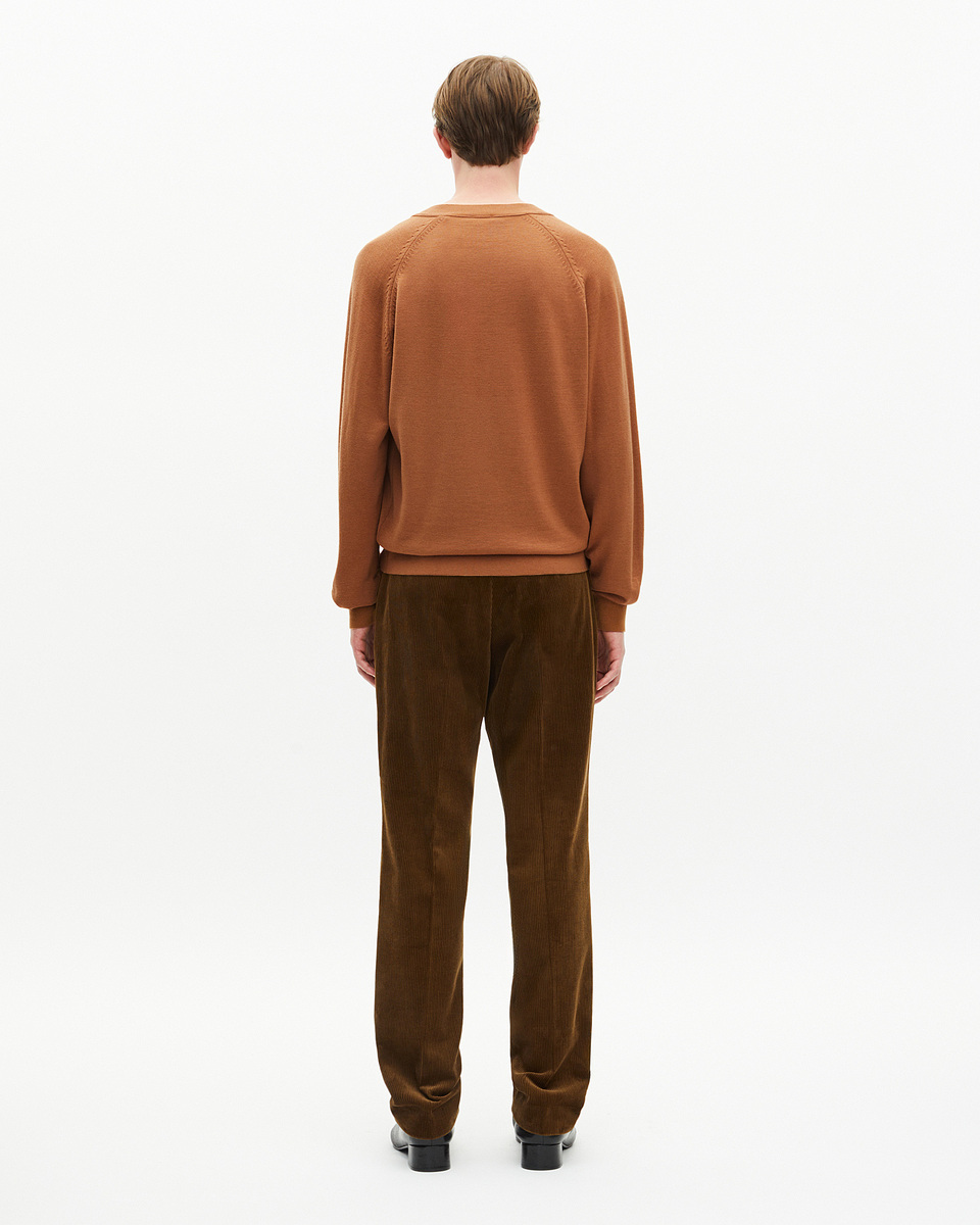 Camel wool cardigan