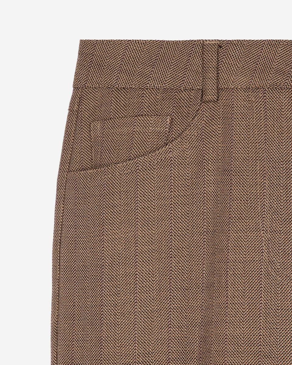 Camel bootcut pants