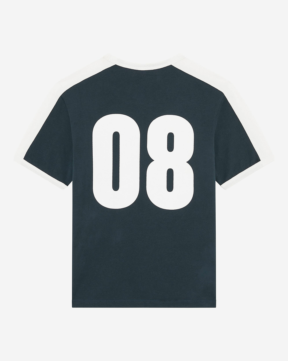 T-shirt with dark green coat of arms