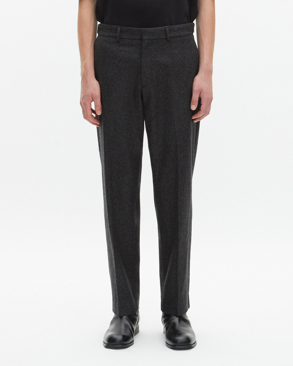 Dark gray tailored pants