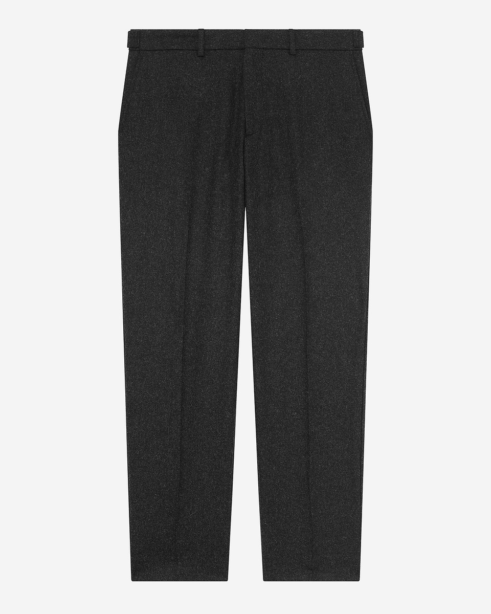 Dark gray tailored pants