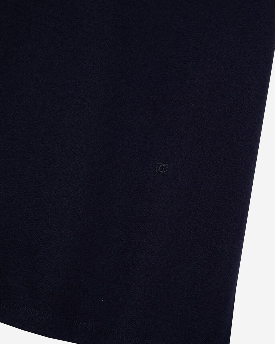 Mixed plain T-shirt navy blue