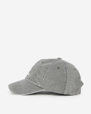 Black embroidered logo cap