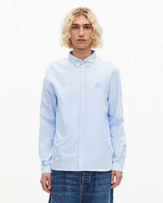 Light blue formal shirt with classic collar