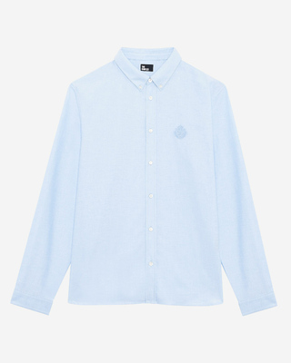 Light blue formal shirt with classic collar