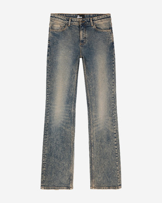 Blue bootcut jeans