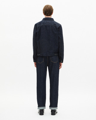 Dark blue denim jacket