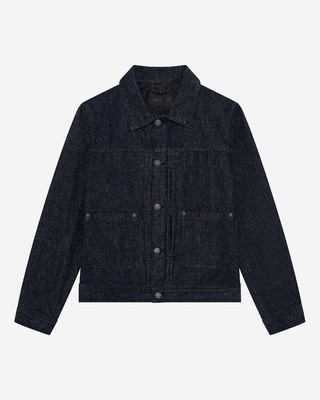 Dark blue denim jacket
