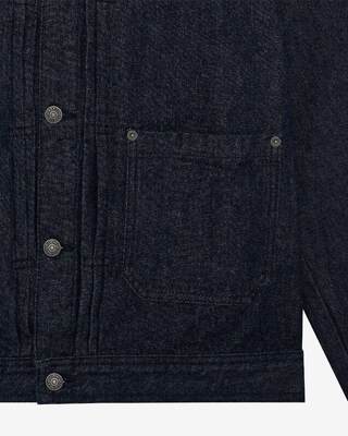 Dark blue denim jacket