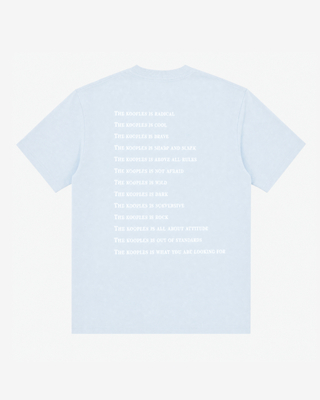 'What Is' Light Blue T-Shirt