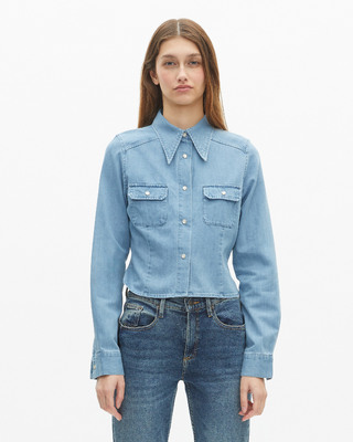 Denim shirt