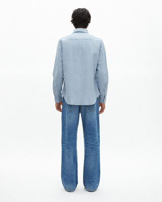 Light blue denim shirt