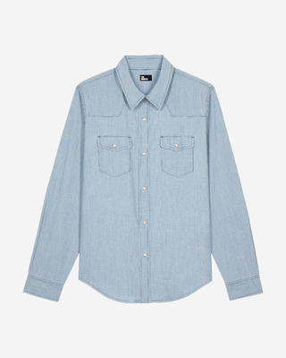 Light blue denim shirt