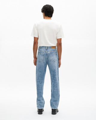 Light blue straight jeans