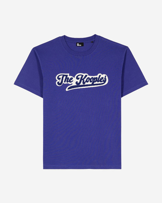 T-shirt with blue patch