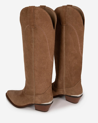 Brown Western boots