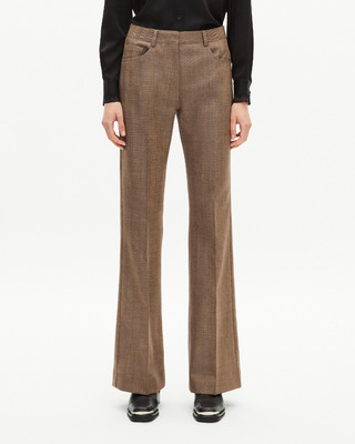 Camel bootcut pants