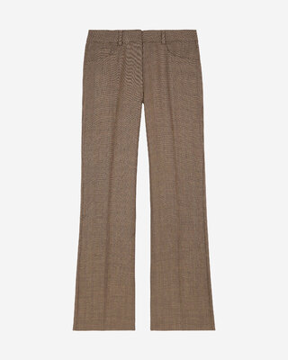 Camel bootcut pants