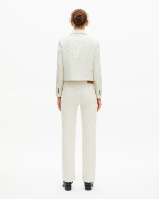 Ecru tweed jacket