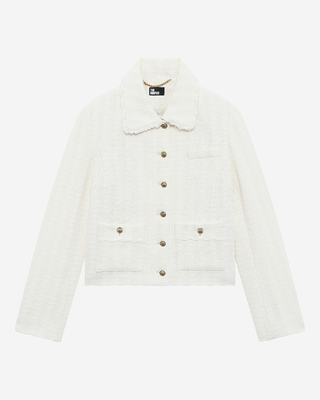 Ecru tweed jacket
