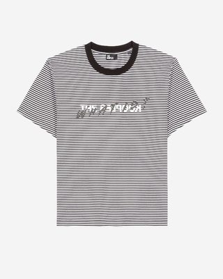What is ecru striped T-shirt