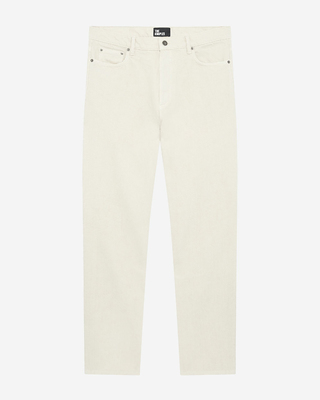 Ecru straight jeans