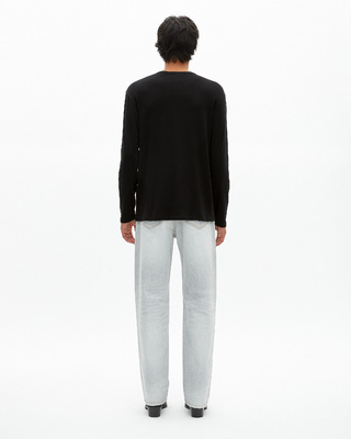 Light gray straight jeans