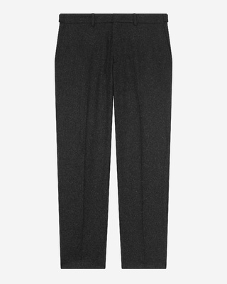 Dark gray tailored pants