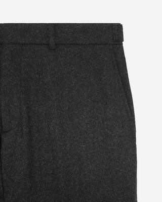 Dark gray tailored pants