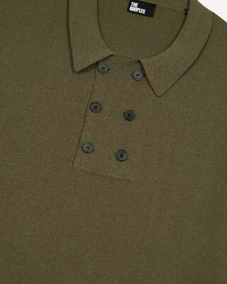 Khaki knit sweater