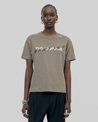 'What Is' Khaki T-shirt