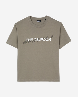 'What Is' Khaki T-shirt