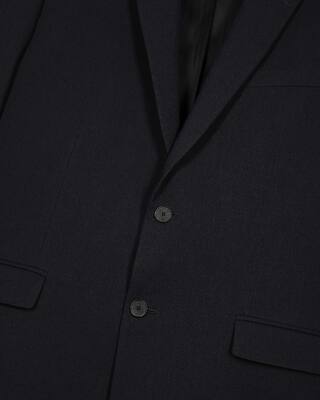 Navy blue suit jacket