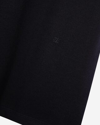 Mixed large plain navy blue T-shirt
