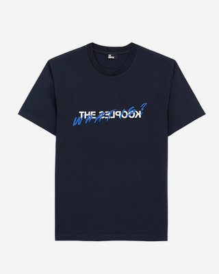 What is blue t-shirt