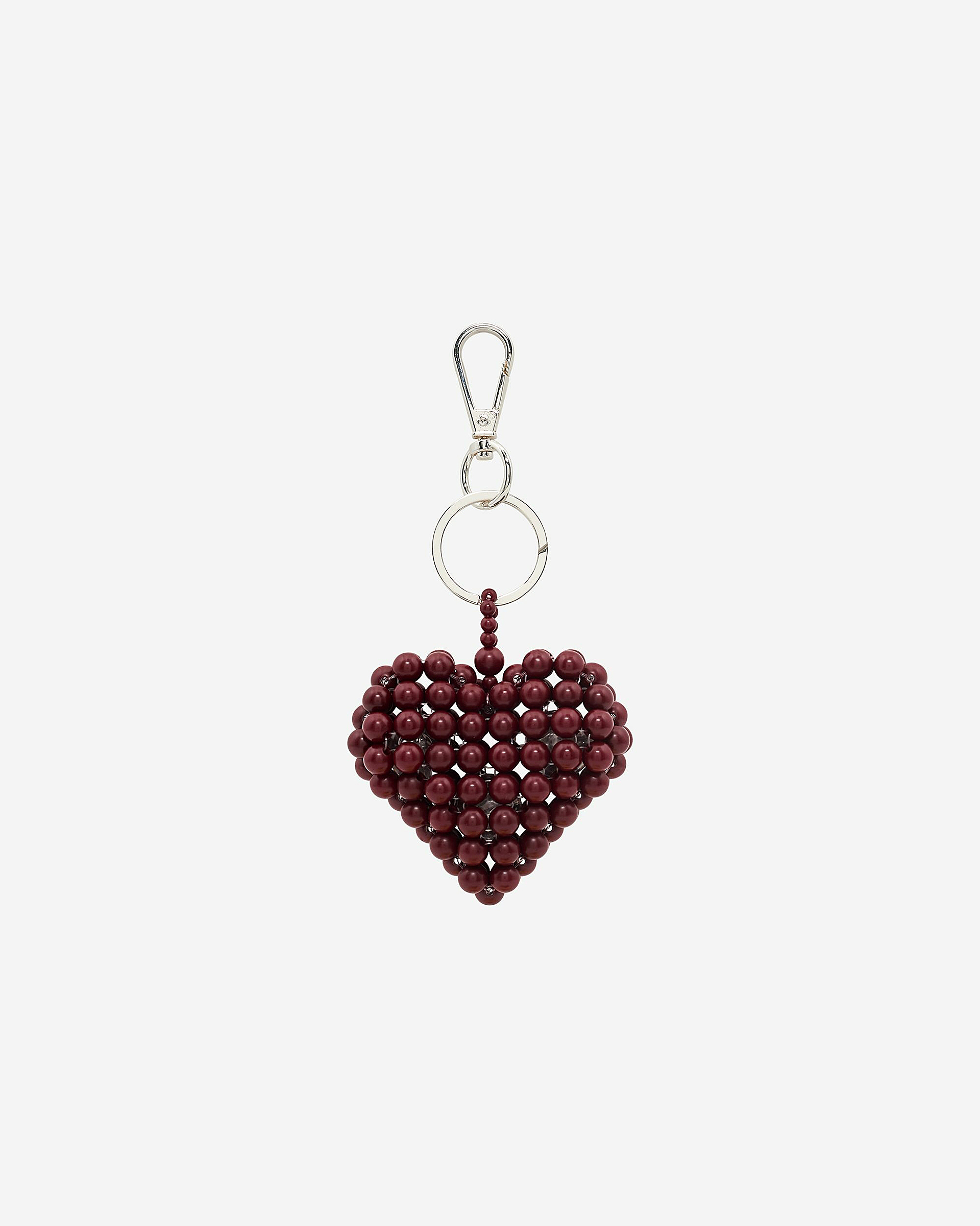 Bordeaux heart bag jewel