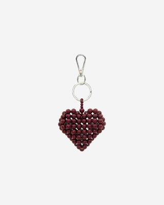 Bordeaux heart bag jewel