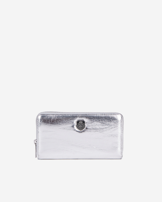 Silver leather Blason wallet