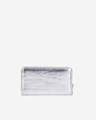 Silver leather Blason wallet