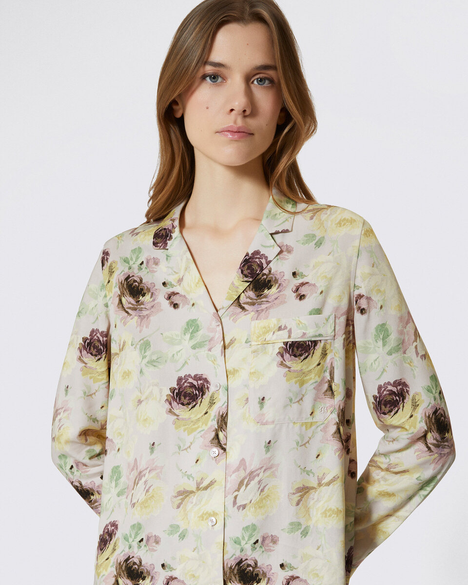 Floral print shirt