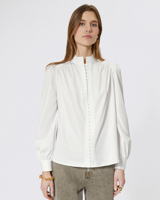 White cotton shirt