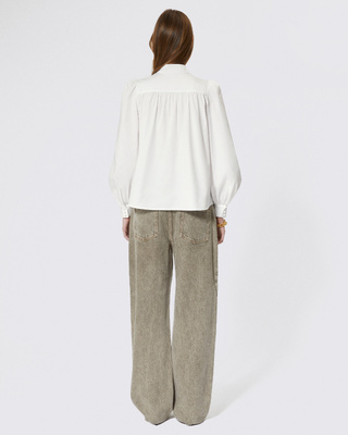 White cotton shirt