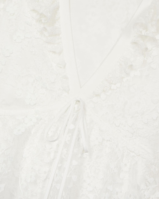 Ecru lace top
