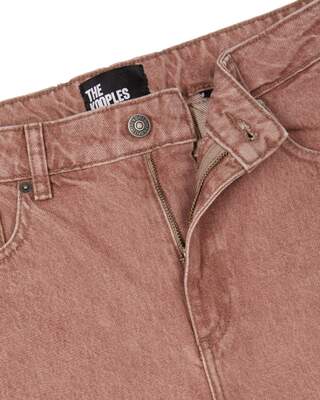 Pink boyfriend jeans