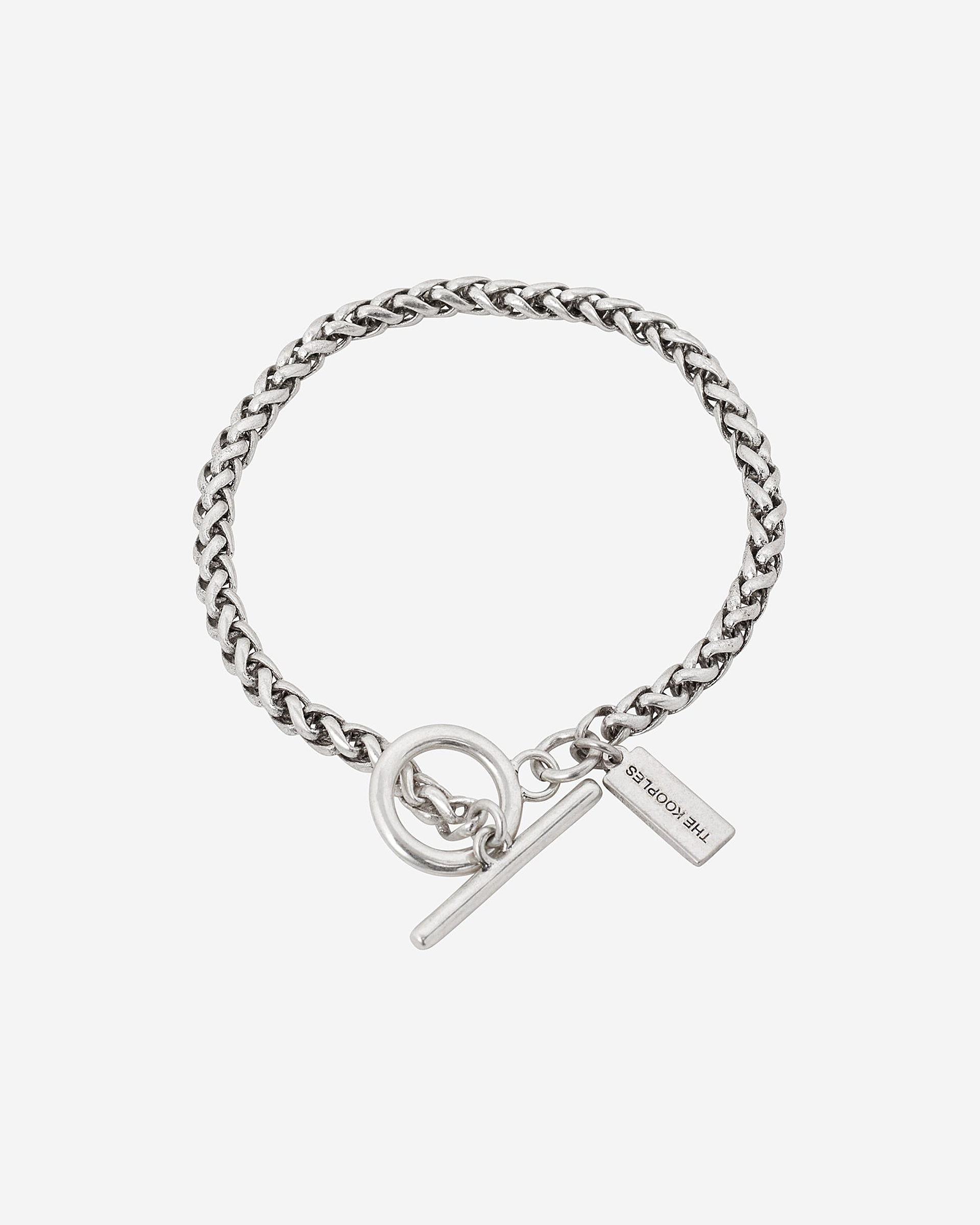 Medium silver chain bracelet