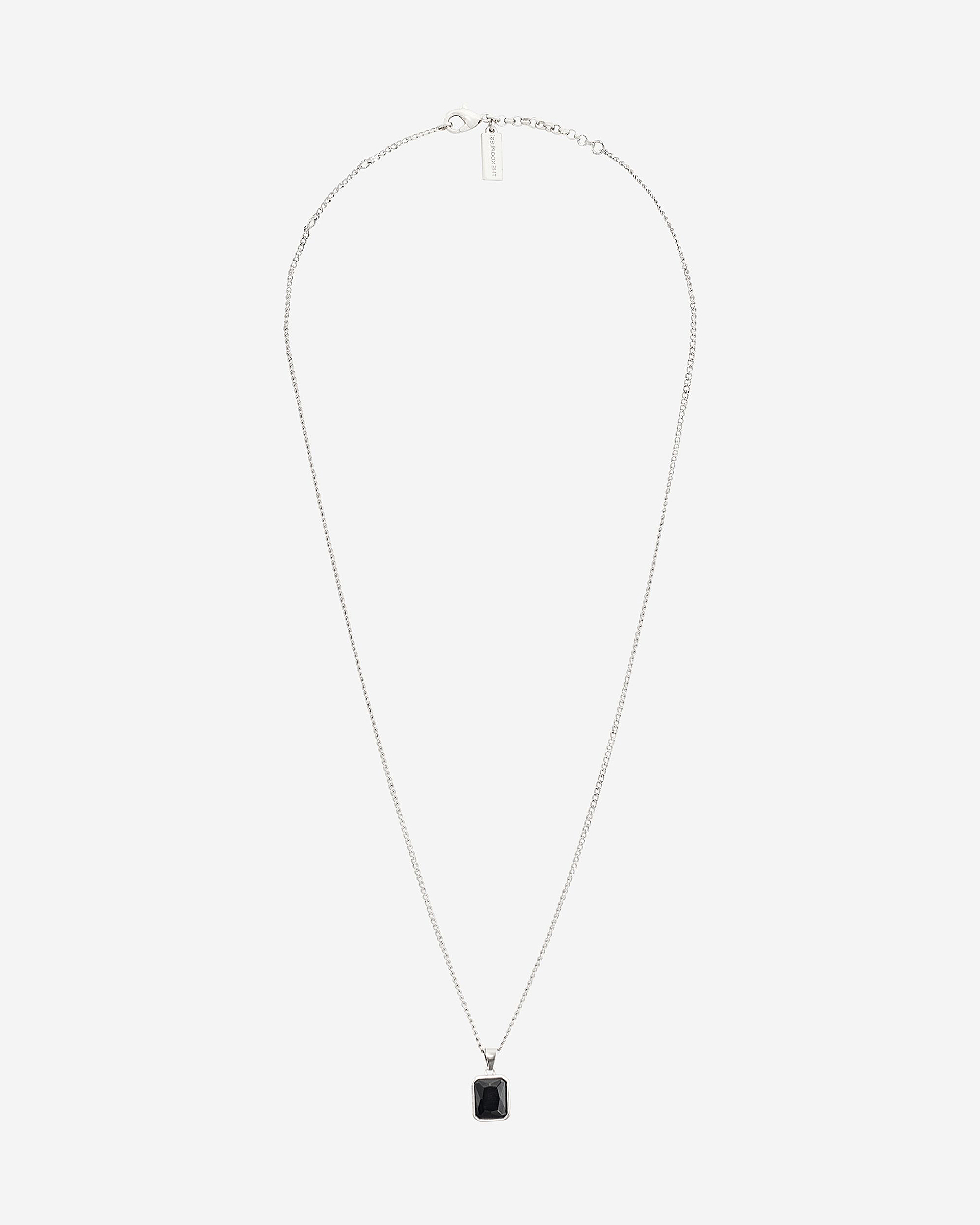 Necklace with silver pendant